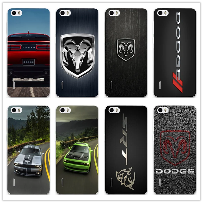 

Hot Dodge Challenger Ram Logo Soft Mobile Phone Accessories for Huawei P8 P9 P10 P20 Mate 10 Pro Y5 Y6 II Y7 Honor 6X 7X 9 Lite