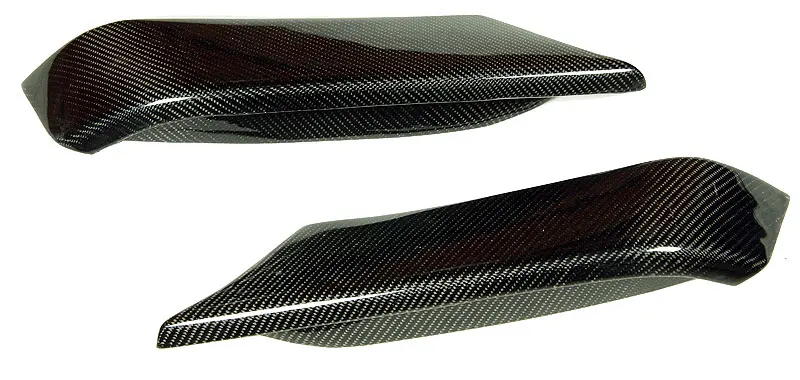 M P Stye Real Carbon Fiber Front Splitter Spoiler 5pcs/set For F80 M3 F82 F83 M4 Front Bumper 2014UP
