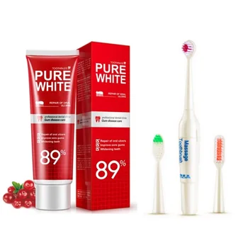 

Mint Gum Whitening Toothpaste Toothbrush Combination Health Protect Teeth Clean White Teeth Care Enamel,Remove Teeth Stains.