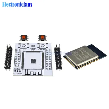 

ESP32 ESP-WROOM-32 Base On ESP32S IoT Wifi Wlan BLE Module 240MHz Dual Core CPU MCU Wireless Network Board+ESP-32S Adapter Board