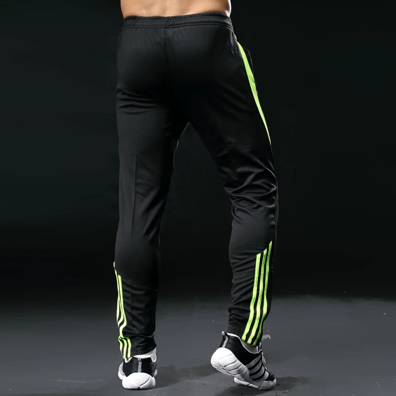 BINTUOSHI Men Jogging Pants Men With Pocket Football Soccer Training Pants Fitness Workout Running Sport Soft Trousers