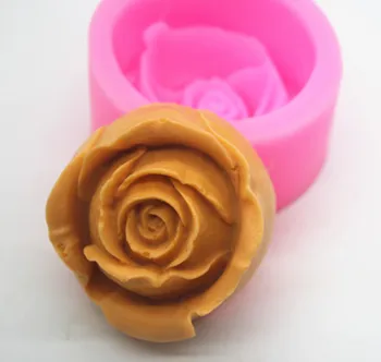 

Rose flowe shape Silicone soap mold handmade reisin clay craft mold DIY decoration tools