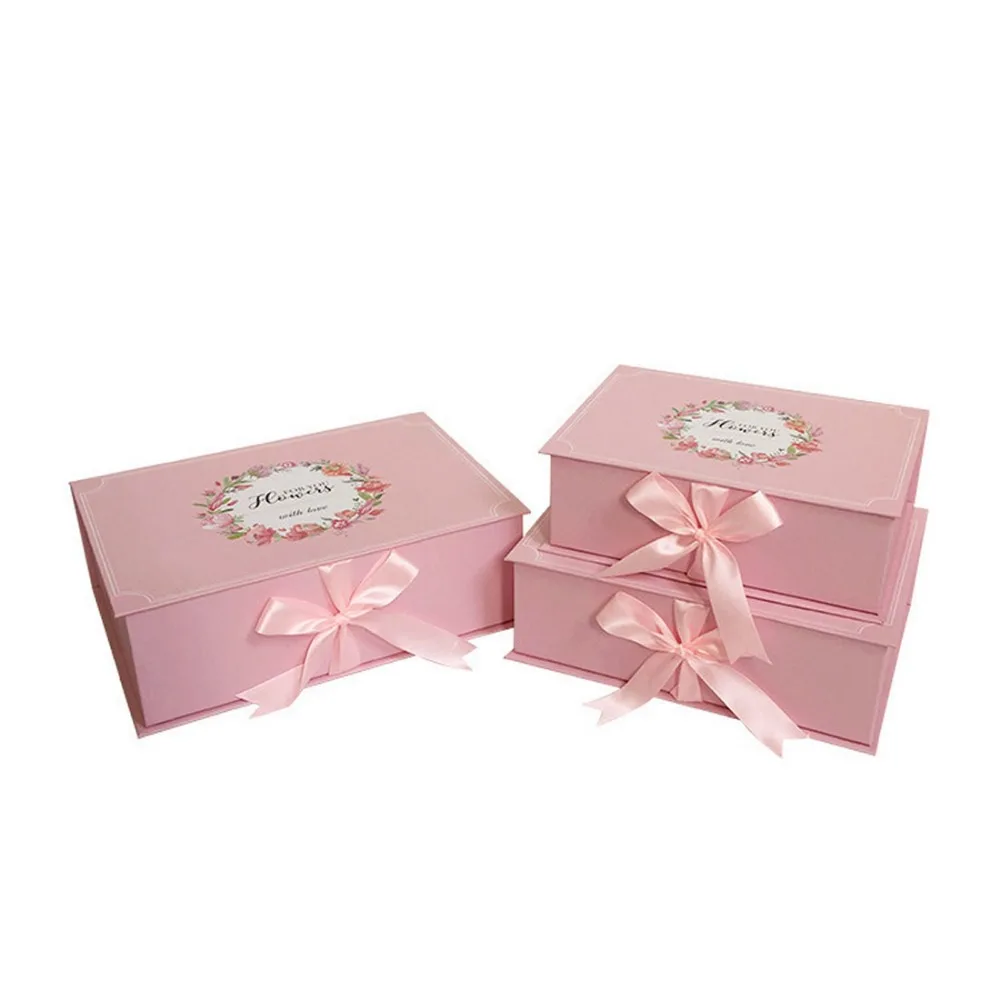 Дизайн Свадебная вечеринка упаковка подарочная коробка, хорошее качество украшения floswrit цветок коробка подарок на день святого Валентина для gusests