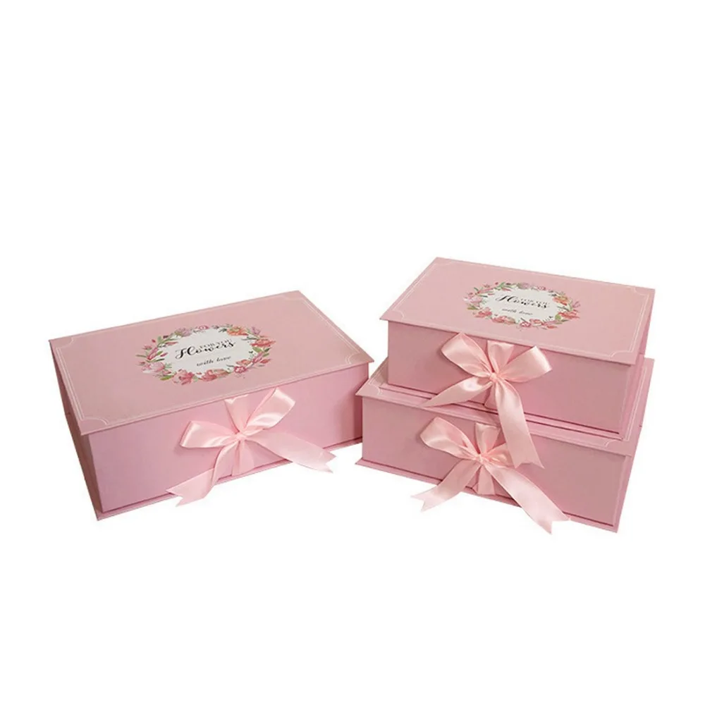 

New design wedding party packing gift box,good quanlity decoration flosrit flower box valentine's favors gift for gusests