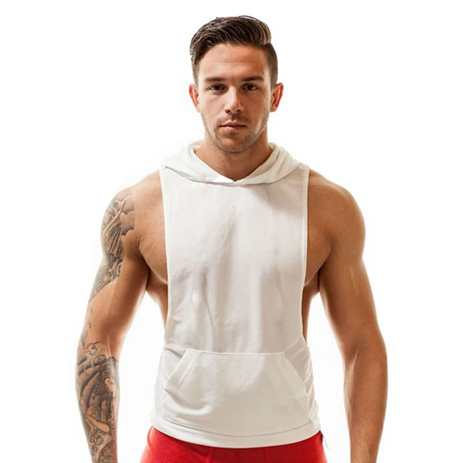 Fitness Men Stringer Hoodies Bodybuilding Clothing Gyms ...