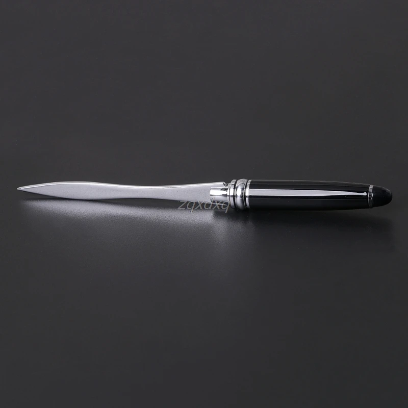 Нержавеющая сталь открывалка для писем с металлической ручкой конверты нож для резки разделенный файл и Прямая поставка
