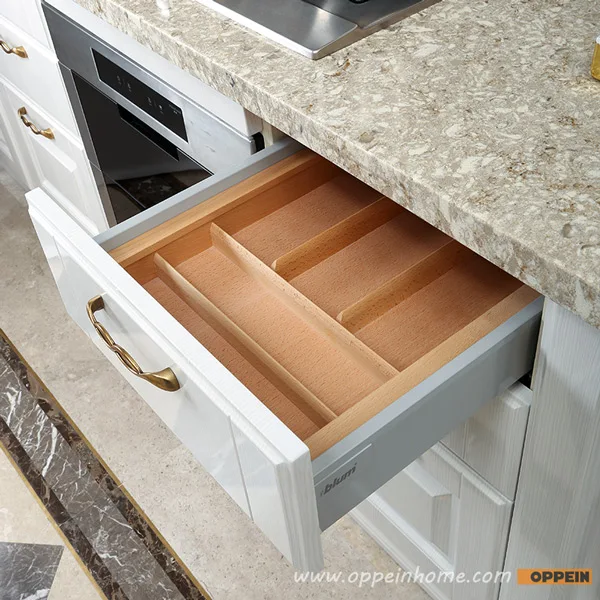 2015 новая современная кухня метериал МДФ из ПВХ обработкой OP15 054|mdf kitchen cabinets|design