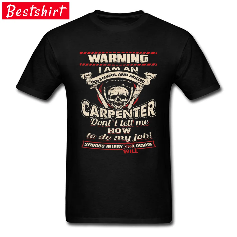 

Carpenter Warning Skull Tshirts Rogue Yakuza 3D Death Skull Occult Punk Men T Shirt Rock Band Gothic Tees Drop Shipping
