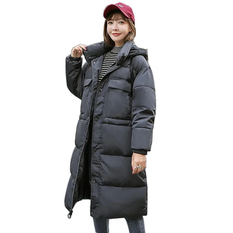 

high quality winter jackets women parkas jackets woman winter coat 2018 Female Long Coat Slim Hooded Cotton-padded Warm Outwear