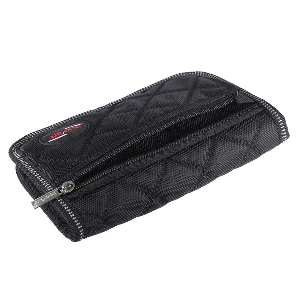 Durable Trombone Euphonium Trumpet Mouthpiece Pouch Bag 4 Soft Compartments Black Woodwind Instrument Parts & Accessories