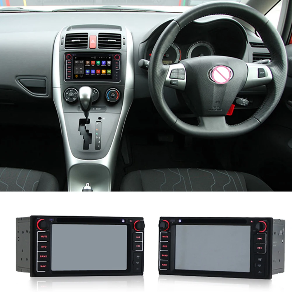 Discount 6.2" Car DVD Player GPS Navigation Radio Audio For Toyota RAV4/FJ CRUISER/ALPHARD/Previa GL/HIACE/IELAS/Fortuner/INNOVA/Camry 2
