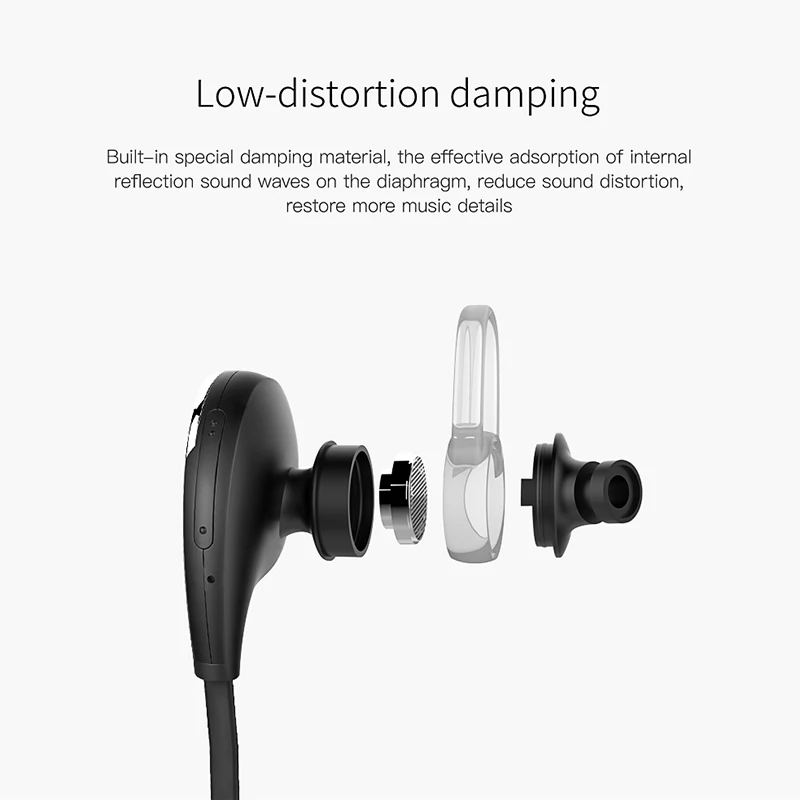 QCY QY8 Bluetooth наушники с микрофоном беспроводная гарнитура активные