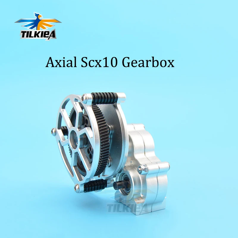 RC Scx10 CNC сплав центральный редуктор коробка для 1/10 ползунов автомобилей осевой SCX