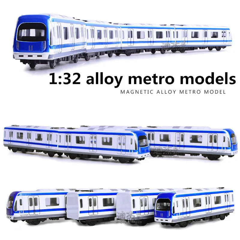 blau Zerodis Zug Spielzeug Simulation Metro Modell Alloy Sliding Diecast Metal Fahrzeuge Bildung kognitive Spielzeug Geburtstag 3 4 5 6 7 Jahre Kinder