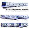 1:32 alloy metro models,high simulation magnetic vehicle model, metal diecasts,pull back,children's toy vehicles,free shipping 1
