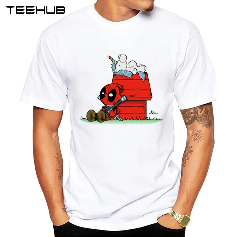 

TEEHUB Newest Mexican Chilli Men T-Shirt Funny Deadpool Nuts Printed Male Tops O-Neck Short Sleeve Cartoon Horse Geek Tee Shirts