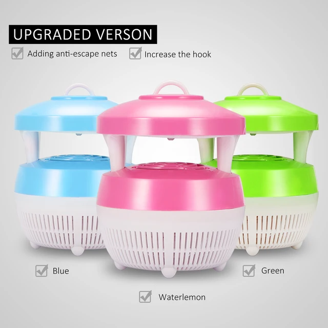Mosquito Killer Lamps Outdoor Light Garden Supplies Pest Control LED Bug Fly Lamp Trap Wasp Pest USB Charge