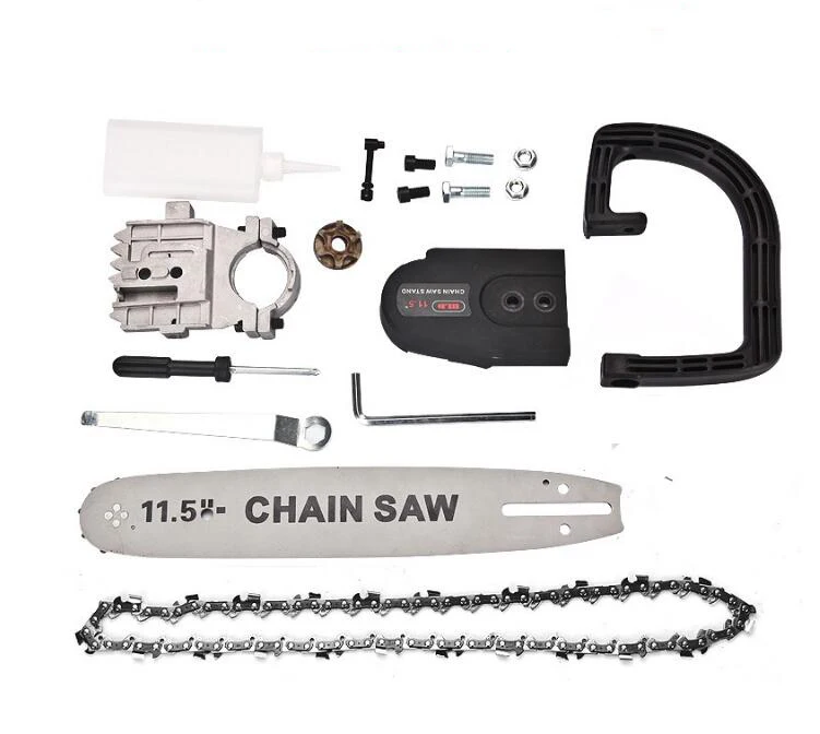  Portable cutting machine modification household electric woodworking chainsaw logging portable chai