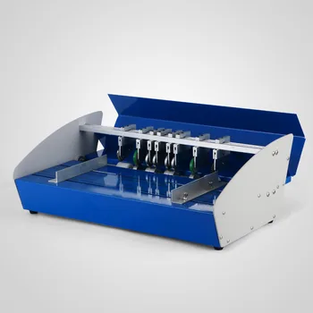 

Brand New Metal 3in1 Electric Book Cover Paper Creasing Machine Card Folding Paper Dotted Line Cutting