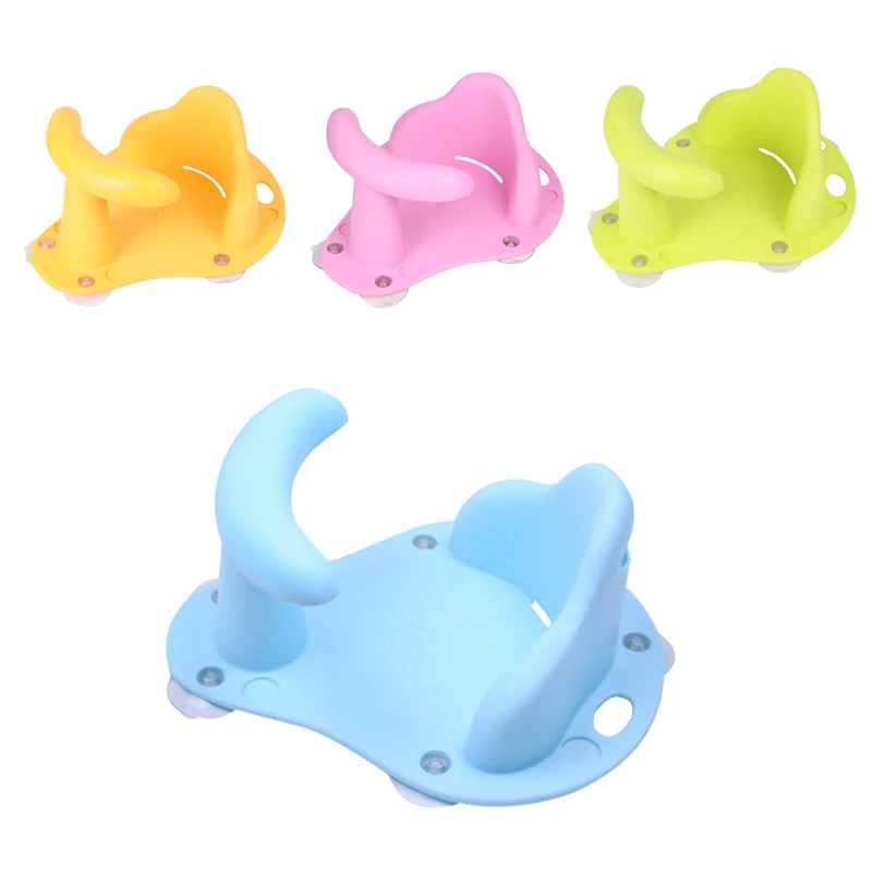 

Newborn Babies Bath Tub Ring Seat 4 Colors Child Shower Shelf Multifunction Anti-slip Security Safety Chair Care for 0-36 Months
