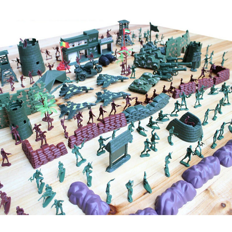 

Реалистичное мини-военное снаряжение, пластиковая модель солдата, игрушки для мальчика 5-10 см, лучший подарок на день рождения для мальчика, 500 шт.