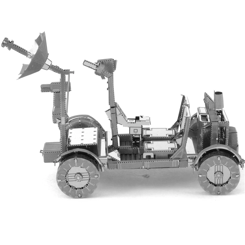 Moonbuggy Fun 3d Metal Diy Miniature Model Kits Puzzle Toys Children Educational Boy Splicing font b