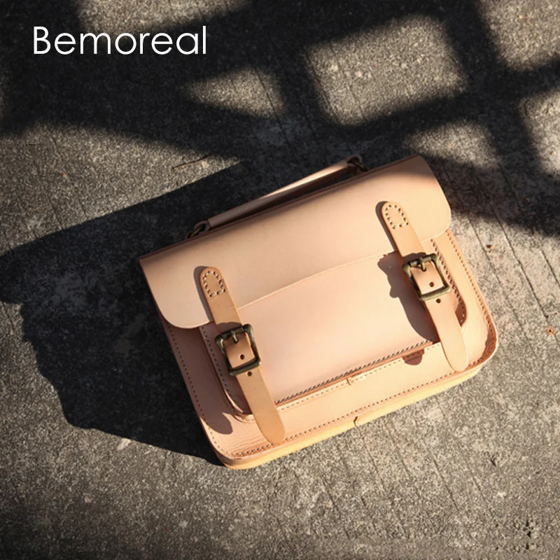 Сумка мессенджер Bemoreal для женщин повседневная Винтажная сумочка на плечо из