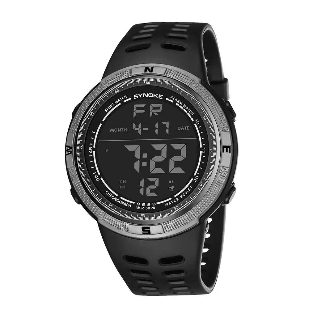 

Tangnade Multi-Function 50M Waterproof Watch LED Digital Double Action Watch mens watches top brand luxury montre femme 20
