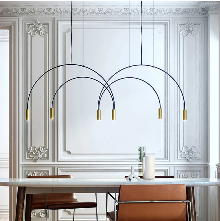 

Modern Minimaslit Led Pendant Light Fishing Line Pendant Lighting Fixture