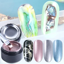 6 мл металлический Серебряный Гель-лак для ногтей Morandi зеркальный лак паук лайнер живопись лак Гибридный рисунок аксессуары для ногтей BE776