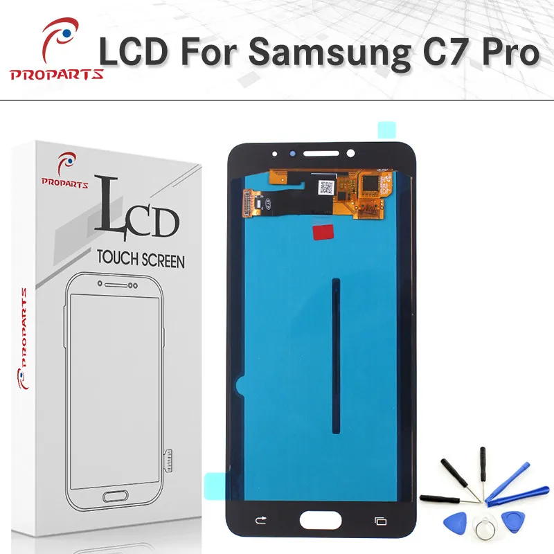 Samsung-Galaxy-C7-Pro-lcd-touch-screen-white