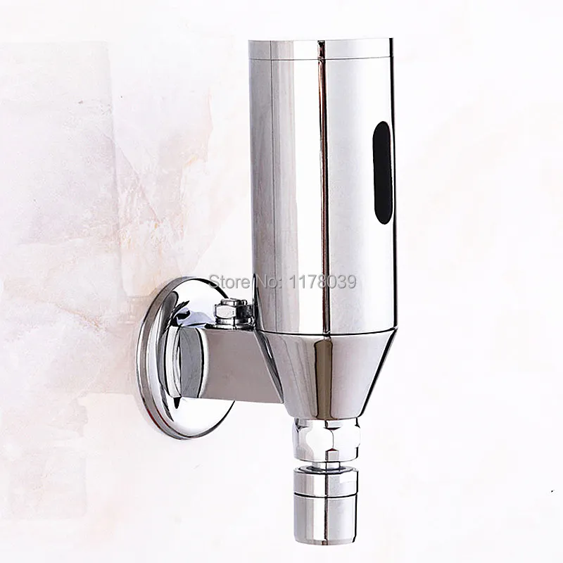 Умный автоматический сенсорный кран смеситель для ванной комнаты в стену