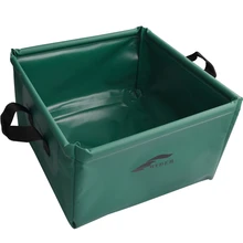 A, Открытый Кемпинг Сверхлегкий складной Водный Бассейн Портативный Анти-слеза WaterBucket Multifunction Мочалка для ног хранение WaterBag