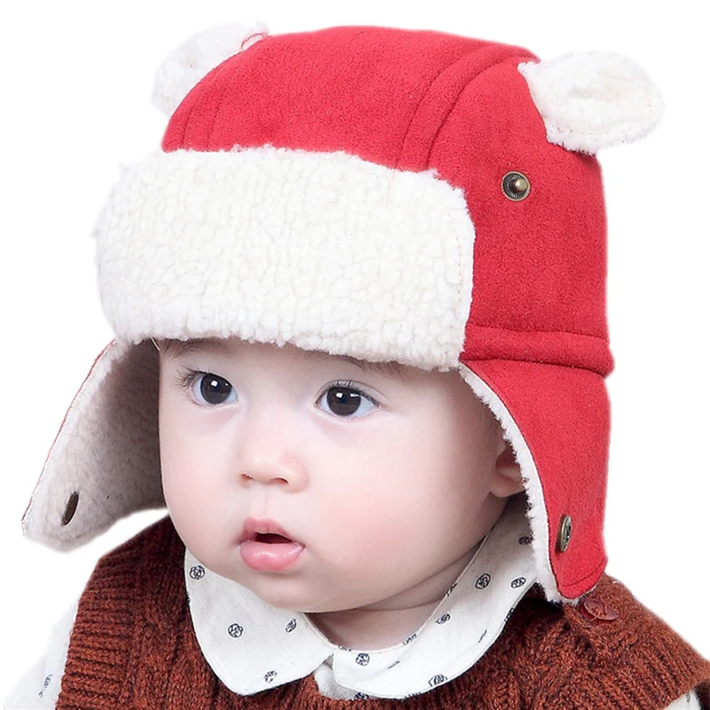 baby girl winter hat for kids winter hats baby boy hat thickened warm