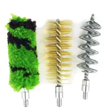 Универсальный набор для чистки 3 в 1, щетка для чистки труб, щетка для чистки ружья, инструмент для чистки ружья, принадлежности для охоты