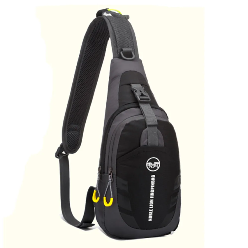 

#5 Luxury Brand Chest Bag Messenger Crossbody Bags for Men Shoulder Sling Bag Waterproof Unisex Short Trip mobile phone bag