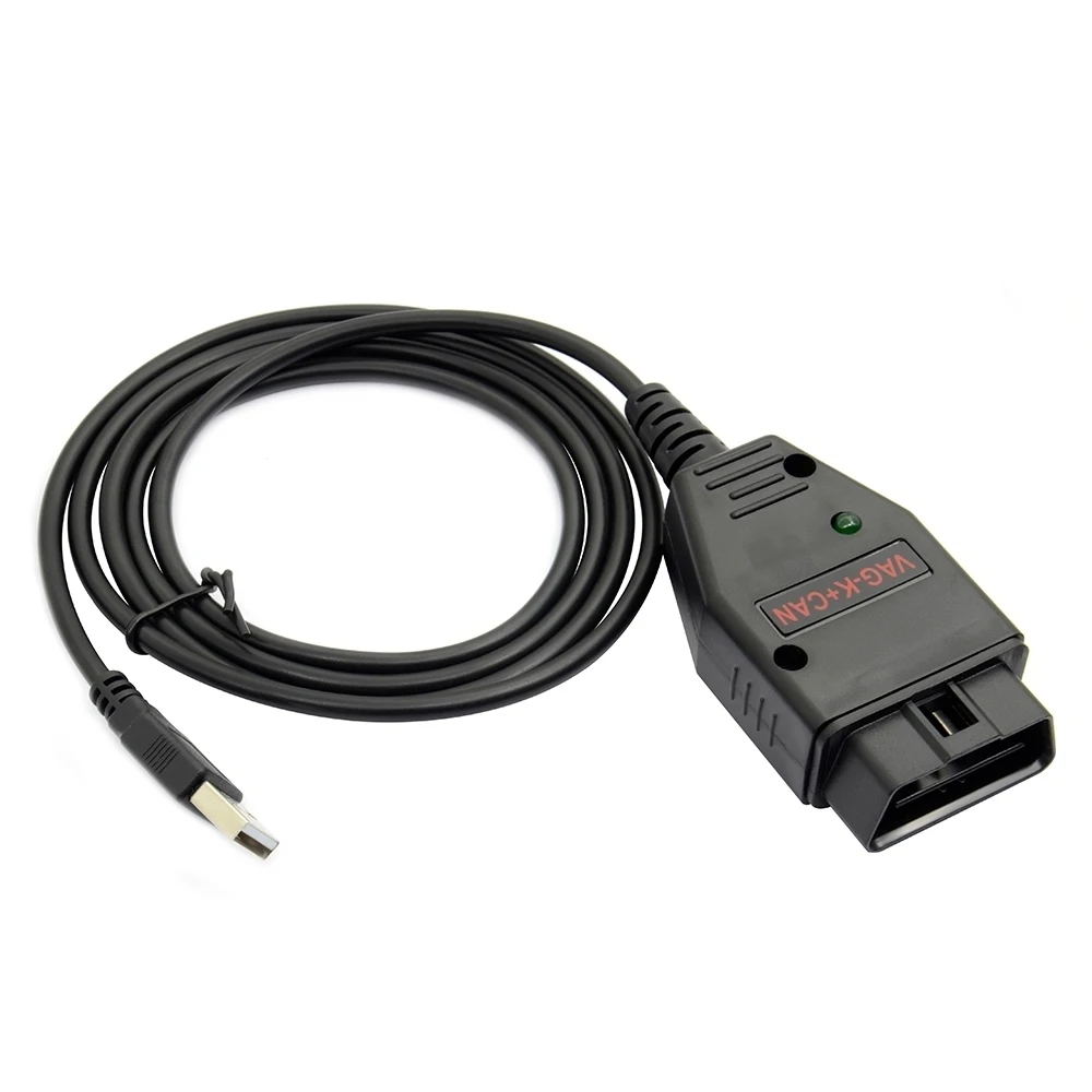 Диагностический интерфейсный кабель VAG K + CAN Commander 1 4 OBDII диагностический USB Vag Full V1.4
