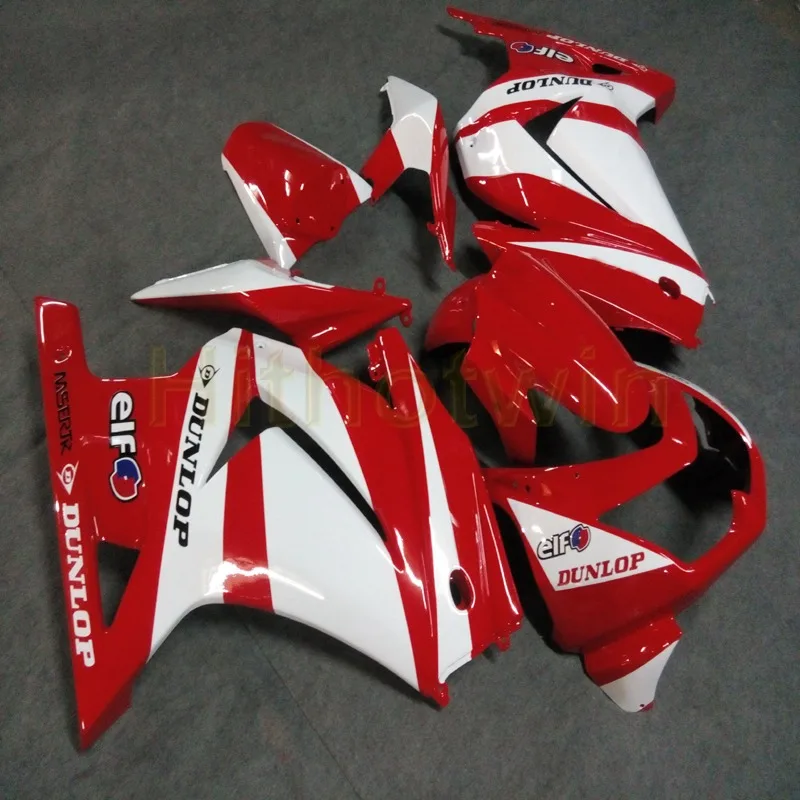 bolts+Custom Injection mold red white motorcycle article fairings for EX250 2008 2009 2010 2011 2012 250R M2 bolts+Custom Injection mold red white motorcycle article fairings for EX250 2008 2009 2010 2011 2012 250R M2