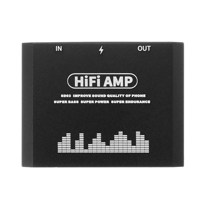 Artextreme SD03 HiFi Audio Headphone Amplifier 130mw Portable Phone Music Amplifier 10 Times Thrust Super Bass Amp 3.5mm AUX Artextreme SD03 HiFi Audio Headphone Amplifier 130mw Portable Phone Music Amplifier 10 Times Thrust Super Bass Amp 3.5mm AUX