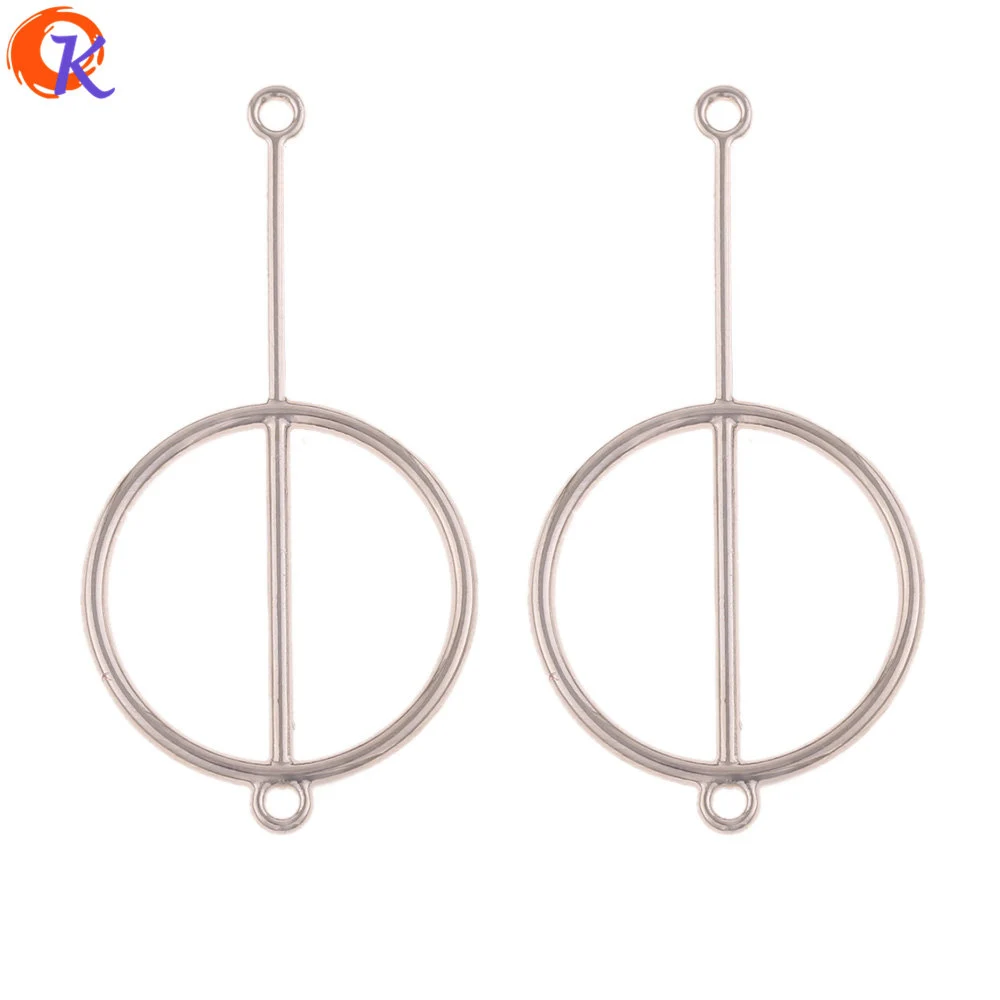 

Cordial Design 100Pcs 25*48MM Jewelry Accessories/Earrings Connectors/Ring Shape/DIY Jewelry Making/Hand Made/Earring Findings