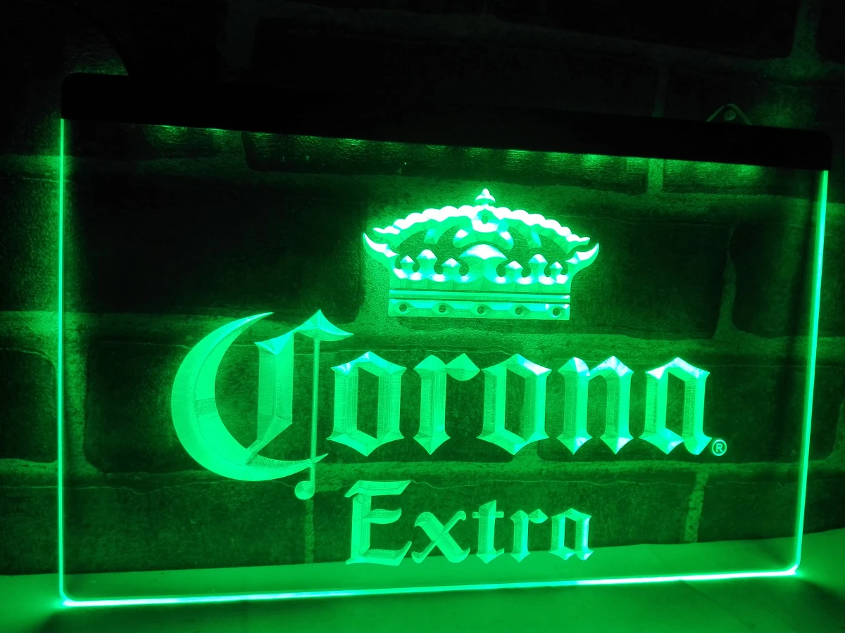LE013 Corona Extra Beer Bar Pub Cafe светодиодный неоновый светильник знак домашнее украшение