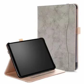 

PU Leather Case for iPad Pro 11 2018 Smart Folio Funda with Auto Wake function cover for New iPad Pro 11 2018 case +Film