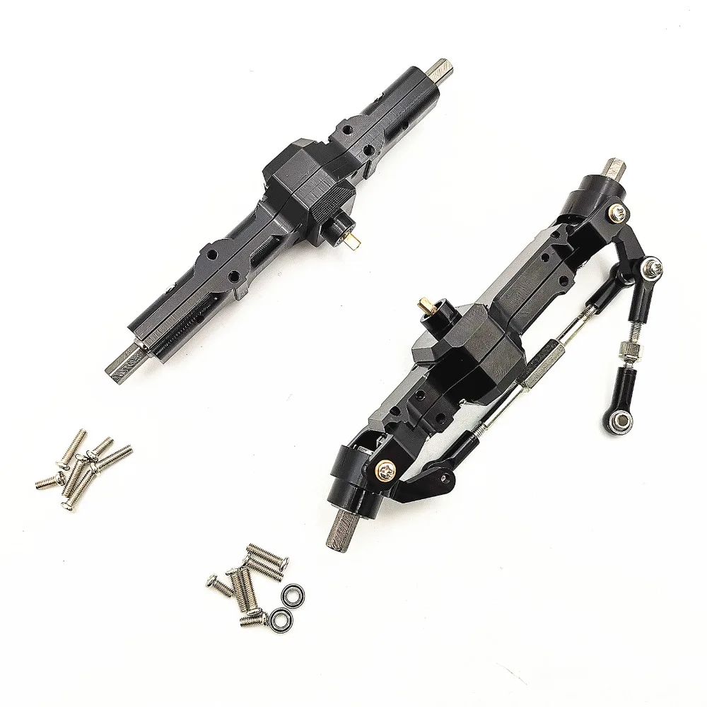 

Metal Front Middle Rear Bridge Axle Set for WPL for HengLong 1/16 Military Truck RC Car Spare Parts Accessories Kit
