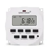 1 Second Interval 5V 12V 110V 220V Power Supply 7 Days Weekly Programmable Digital Electronic Lighting Daily Timer Switch 2