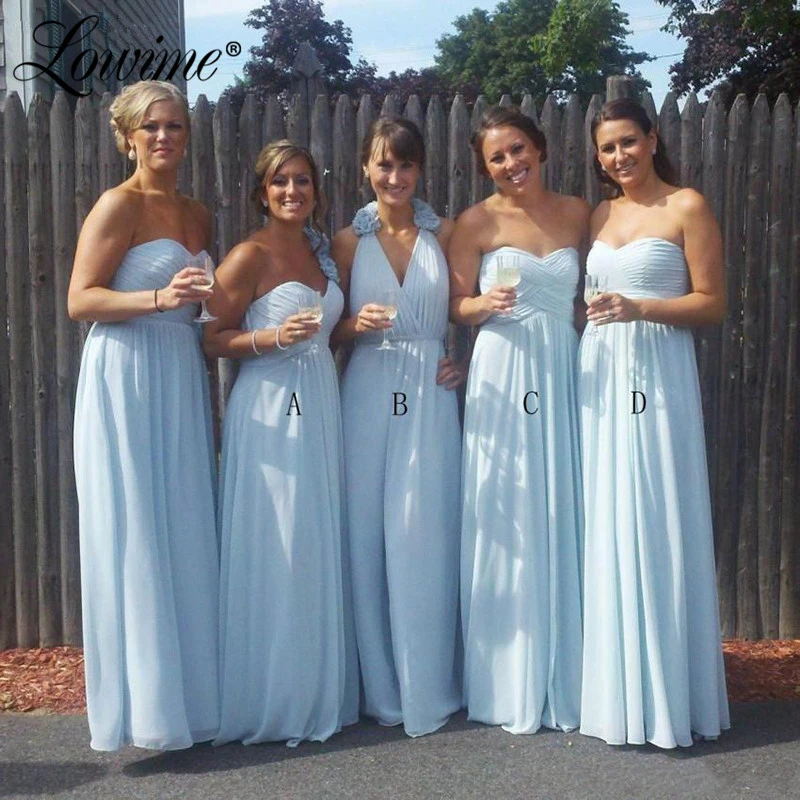 western wedding bridesmaid dresses