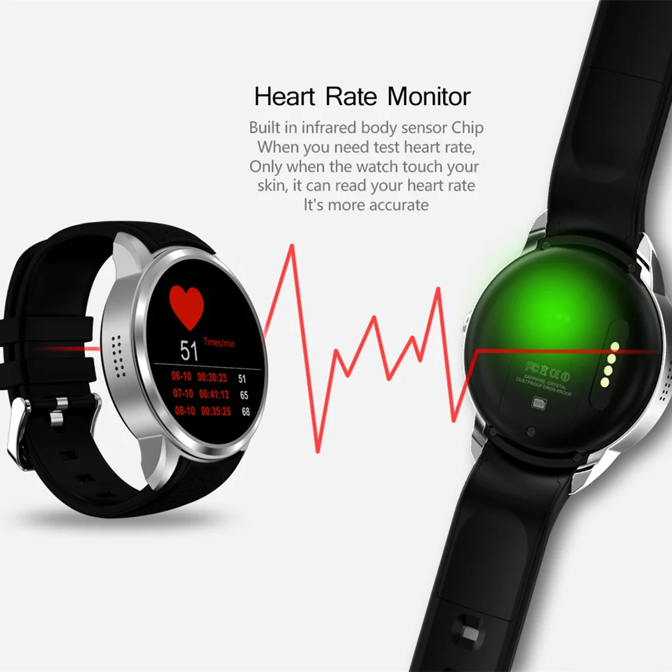 2018 Best X200 air Android 5.1 OS Wrist Smart watch MTK6580 1.39\