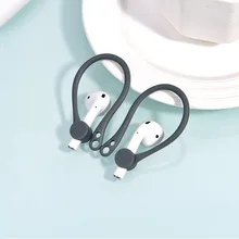 Спортивный анти-потерянный ушной крючок для Apple AirPods чехол силиконовый беспроводной наушник AirPods защитные аксессуары протектор ушные крючки