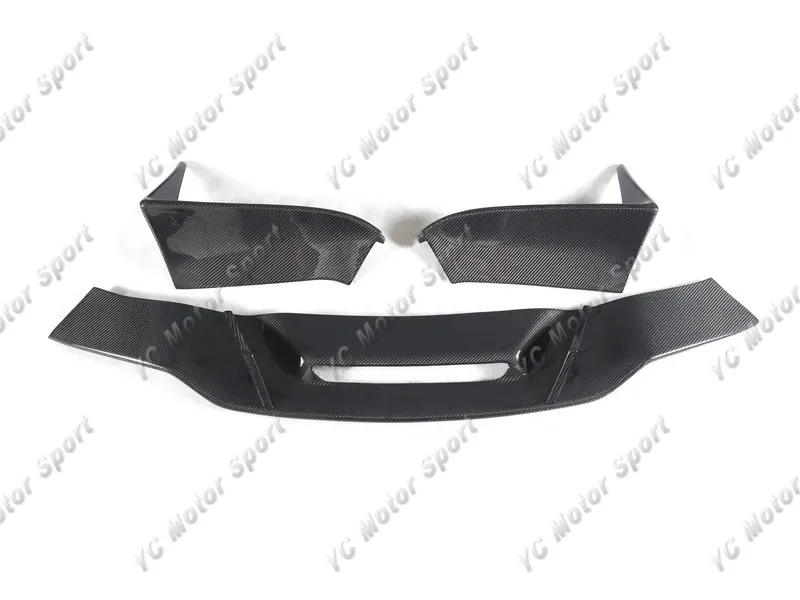 2015-2017 Mercedes Benz C190 GT C120 GT S Revozport GTZ-650 Style Rear Diffuser (5 pcs) CF (1)