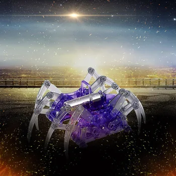 

Electric Spider Robot Toy DIY Educational Assembles Model Handwork For Kids-TwFi