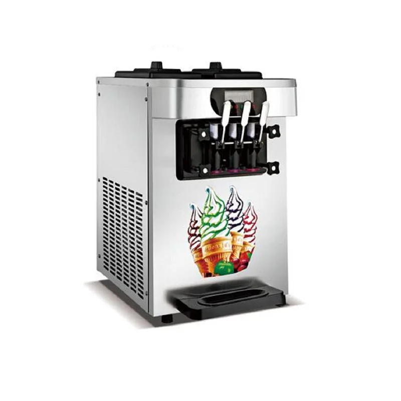 Stainless steel soft serve ice cream machine ice cream making machine